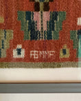 Load image into Gallery viewer, Framed Vintage Tapestry by Märta Måås-Fjetterström