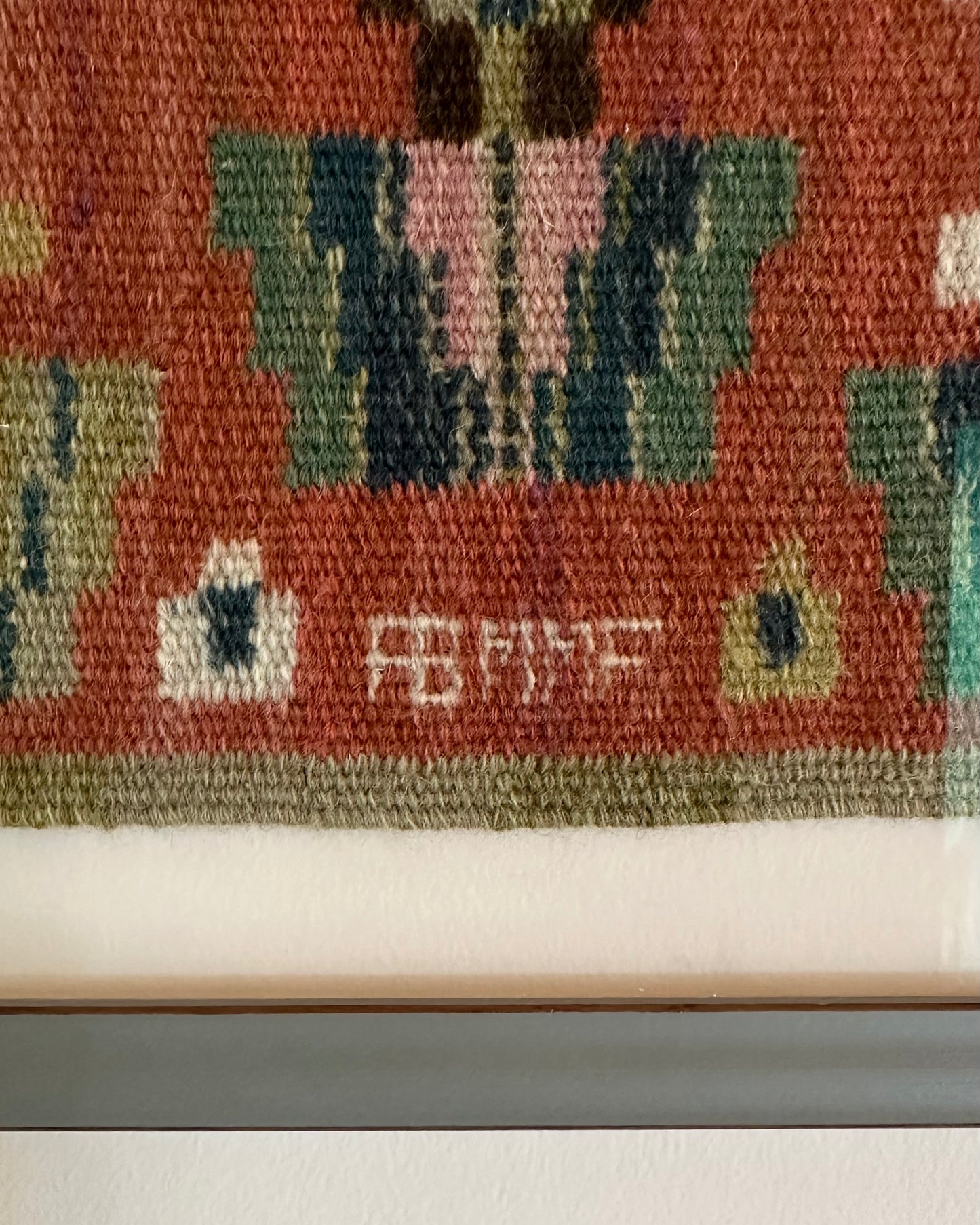 Framed Vintage Tapestry by Märta Måås-Fjetterström