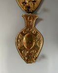 Load image into Gallery viewer, Pair of Large Brass Wall Sconces