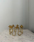 Load image into Gallery viewer, "Arvika" Brass Candle Holder