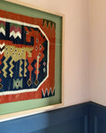 Load image into Gallery viewer, Framed Vintage Tapestry - Röd häst med föl by Märta Måås-Fjetterström