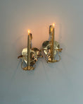 Load image into Gallery viewer, Two in One Brass Candle Holders