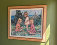 Load image into Gallery viewer, Large Mid-century Oil Painting