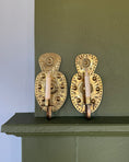 Load image into Gallery viewer, Pair of Brass Wall Sconces