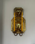 Load image into Gallery viewer, Large Brass Wall Sconce