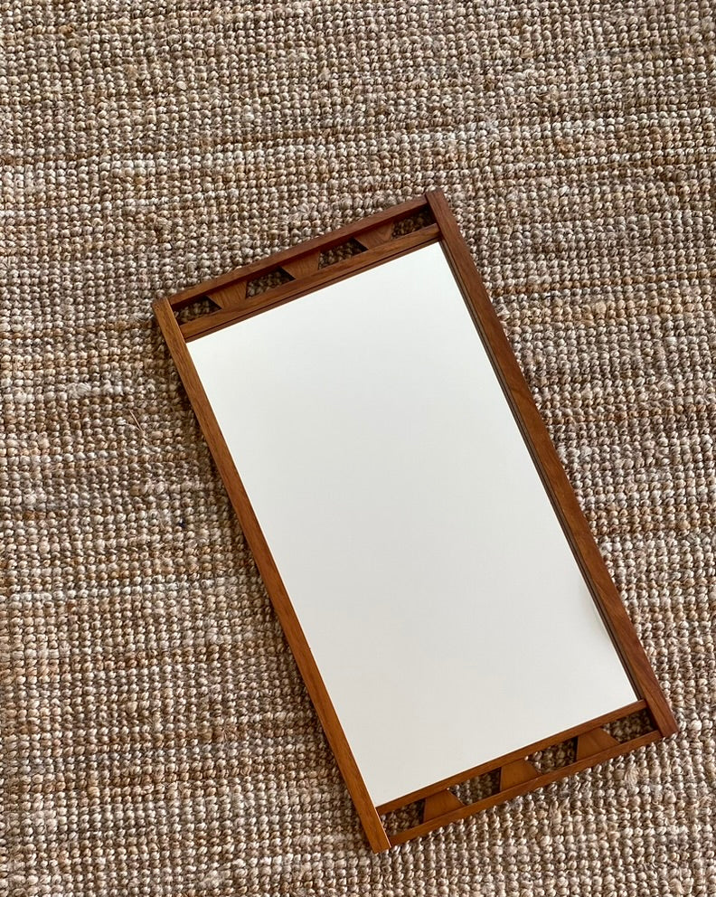 Mid-Century Teak Mirror