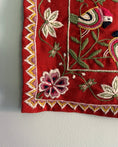 Load image into Gallery viewer, Hand-Embroidered Vintage Textile