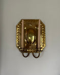 Load image into Gallery viewer, Large Brass Wall Sconce