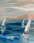 Load image into Gallery viewer, Four Sailboats - Brita Thorell