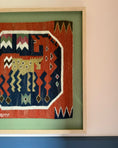 Load image into Gallery viewer, Framed Vintage Tapestry - Röd häst med föl by Märta Måås-Fjetterström