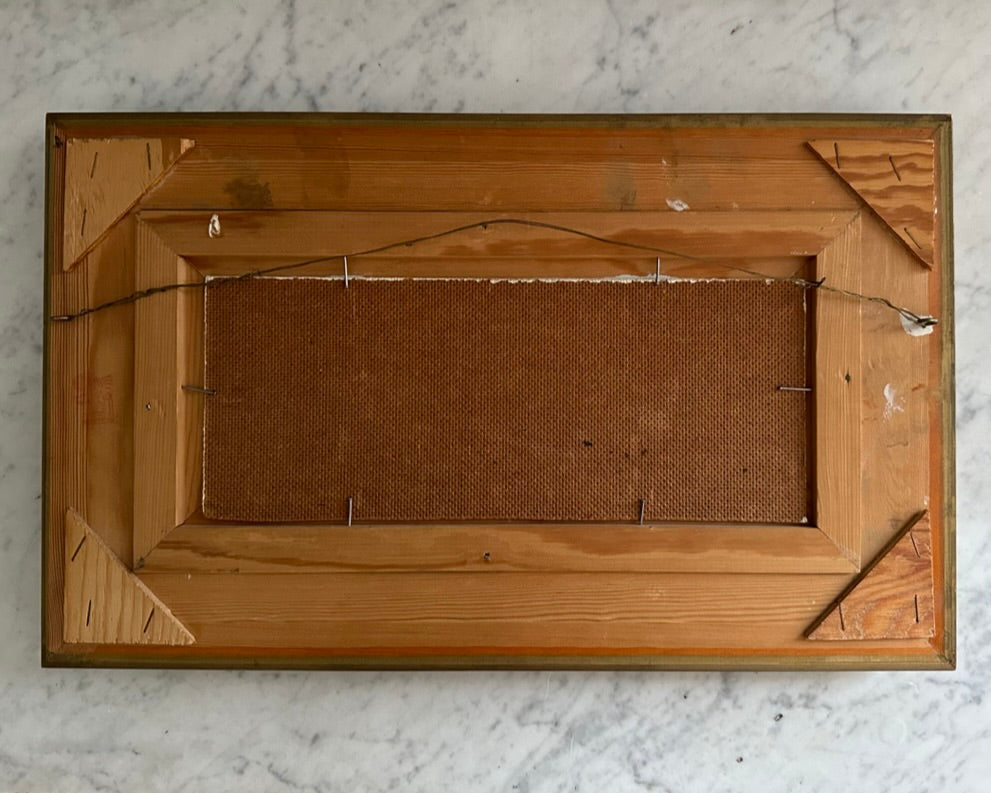 Framed Vintage Painting