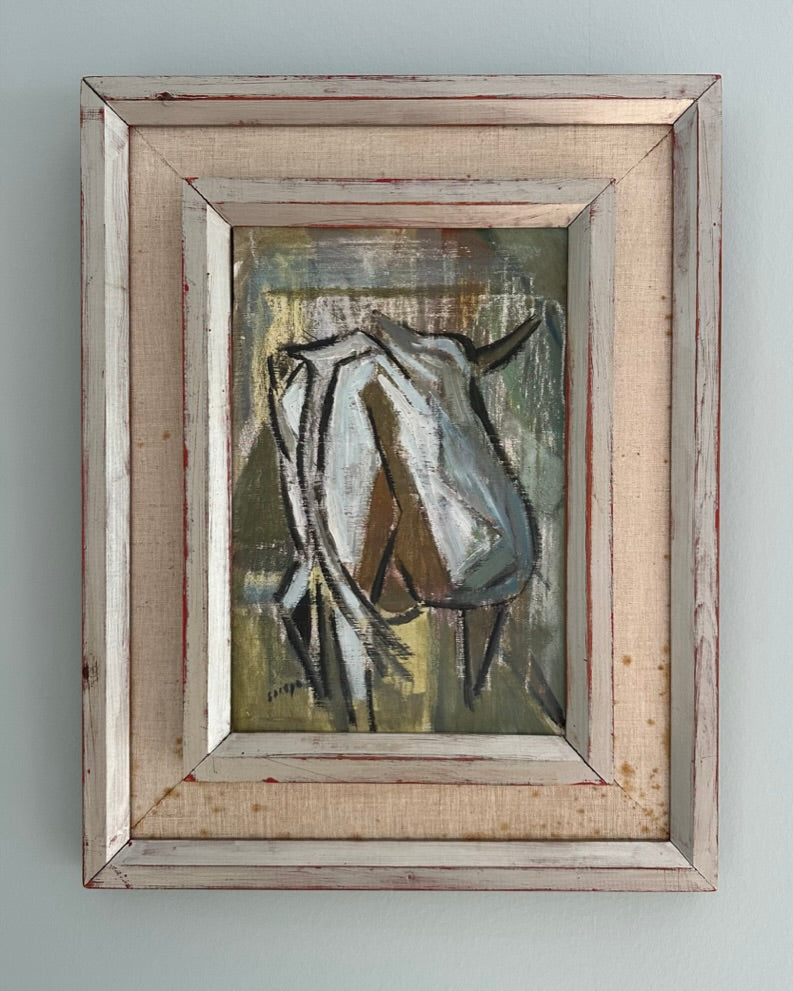 Oil Painting - Ko ("Cow")