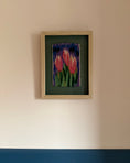 Load image into Gallery viewer, Framed Vintage Tapestry - Three Tulips