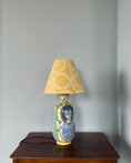 Load image into Gallery viewer, Vintage Table Lamp with Josef Frank Shade