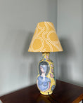 Load image into Gallery viewer, Vintage Table Lamp with Josef Frank Shade