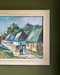 Load image into Gallery viewer, Large Mid-Century Oil Painting