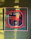 Load image into Gallery viewer, Framed Vintage Tapestry - Röd häst, hingsten by Märta Måås-Fjetterström