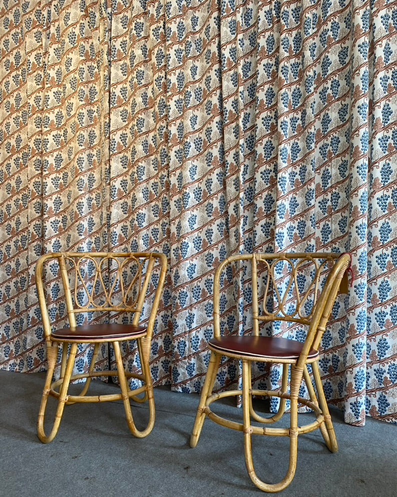 Set of Two Large Curtains by Carl Milles