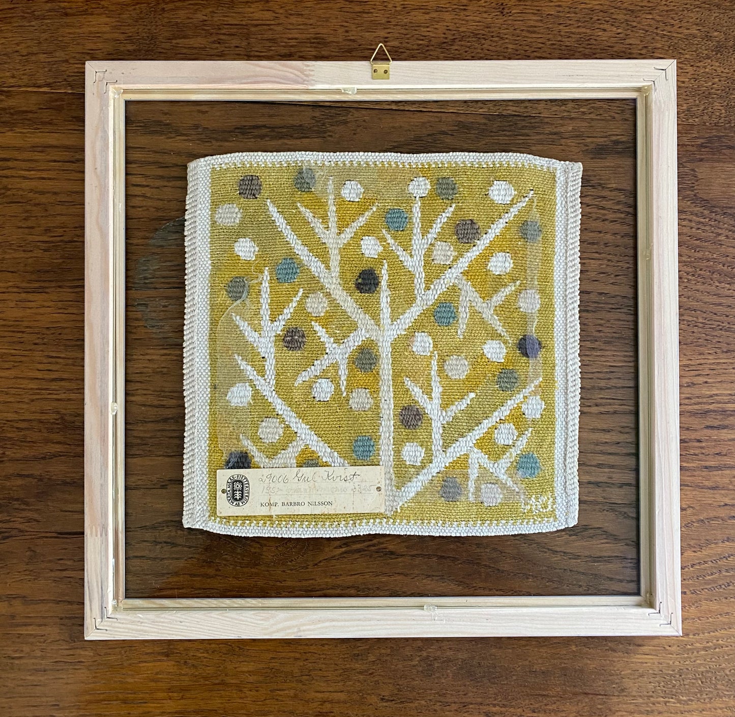 Vintage Tapestry - Gul Kvist by Barbro Nilsson for MMF