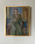 Load image into Gallery viewer, Figure in Brown and Blue