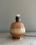 Load image into Gallery viewer, Brown Ceramic Table Lamp with Shade