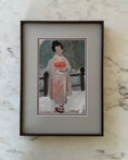 Load image into Gallery viewer, Geisha in Teak Frame