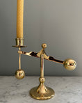 Load image into Gallery viewer, Heavy Brass Candle Holder
