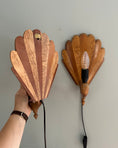 Load image into Gallery viewer, Mid-Century Wooden Wall Sconces