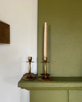 Load image into Gallery viewer, Pair of Brass Candle Holders
