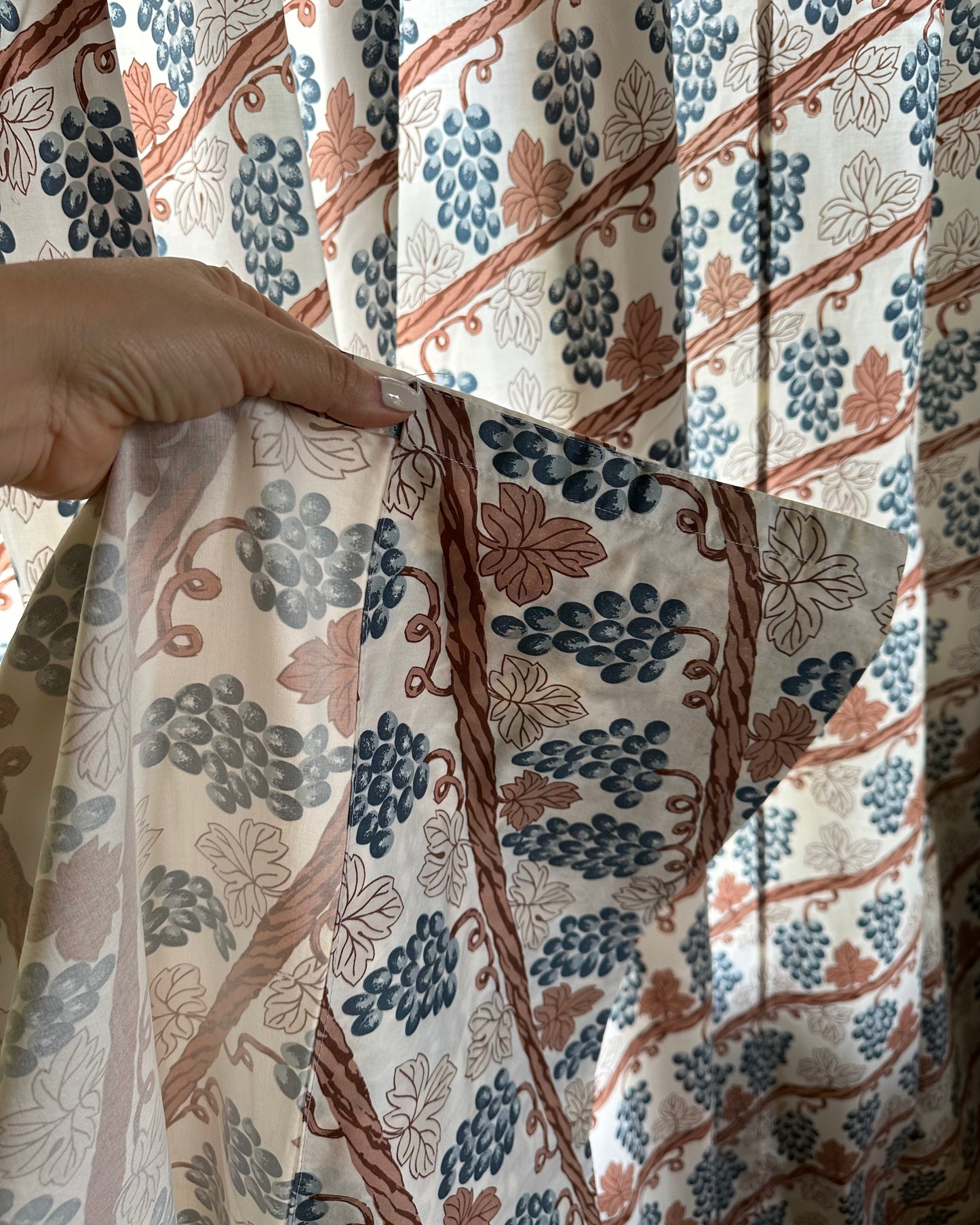 Set of Two Large Curtains by Carl Milles