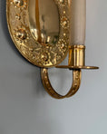 Load image into Gallery viewer, Pair of Brass Wall Sconces