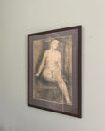 Load image into Gallery viewer, Framed Vintage Nude, 1941