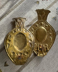 Load image into Gallery viewer, Pair of Large Brass Wall Sconces