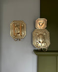 Load image into Gallery viewer, Pair of Large Brass Wall Sconce