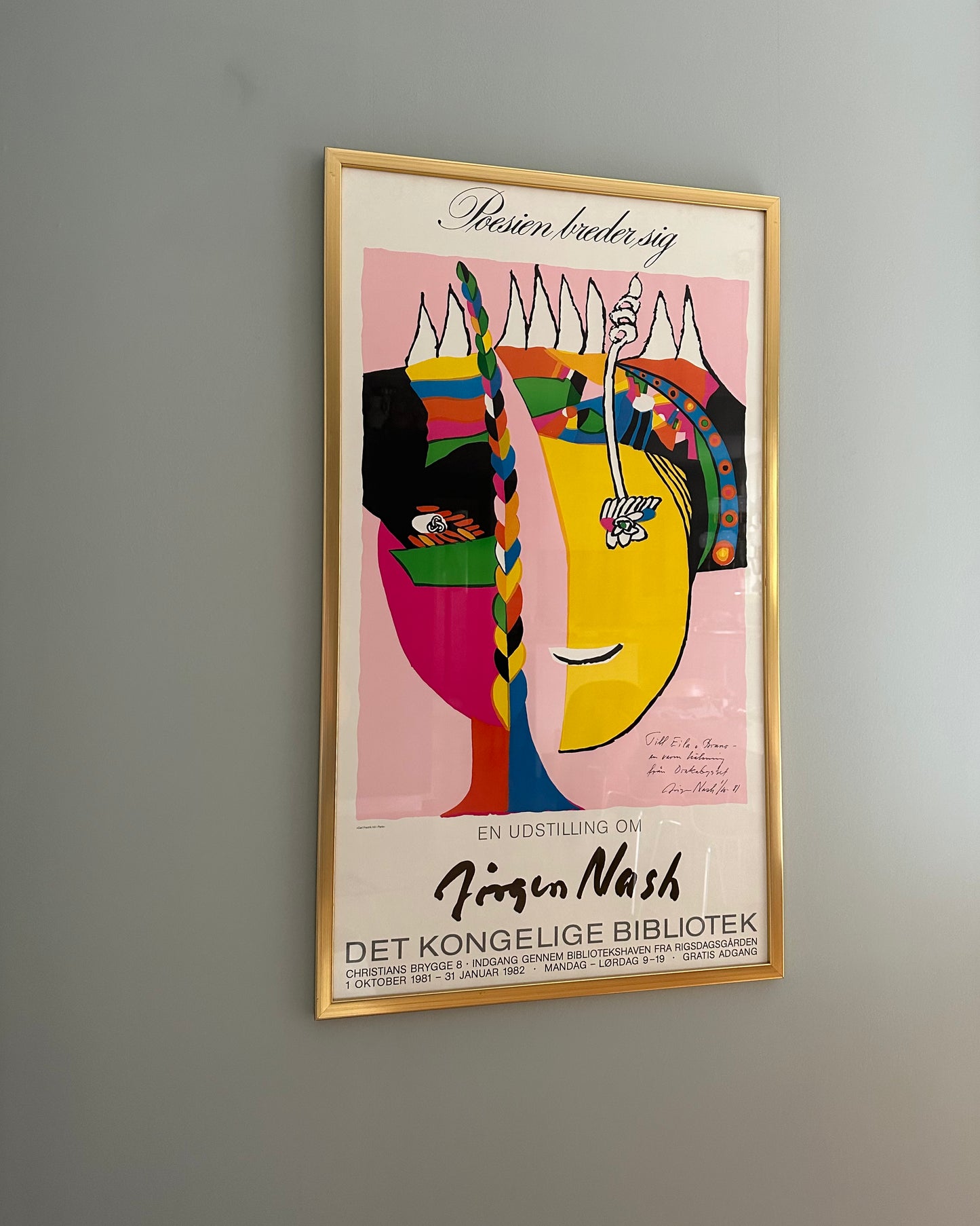 Large Exhibition Poster - Jörgen Nash