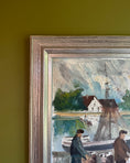 Load image into Gallery viewer, Harbor Scene by Arne Wallsten
