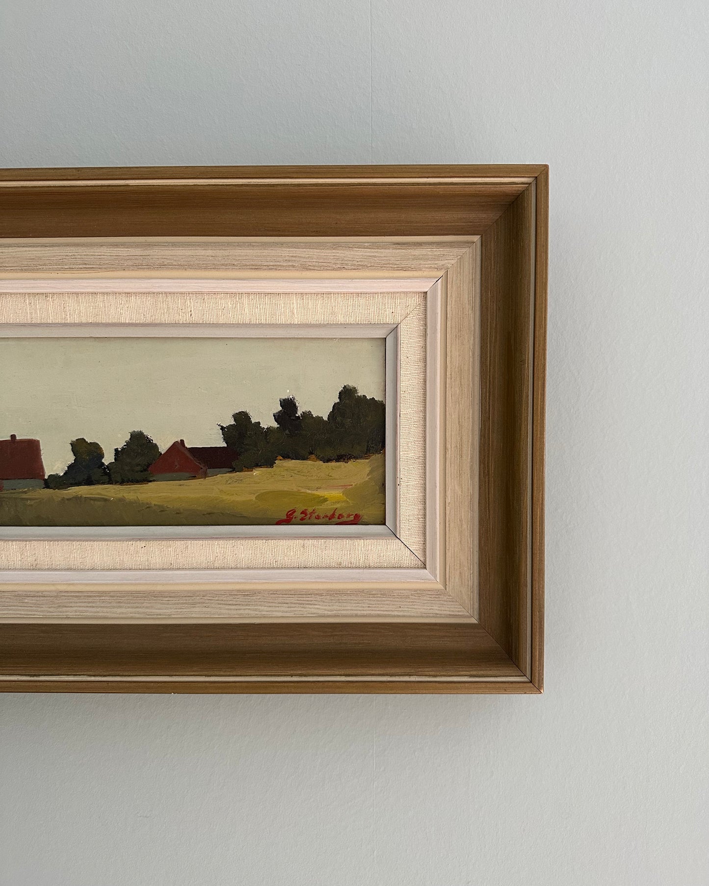 Framed Vintage Painting