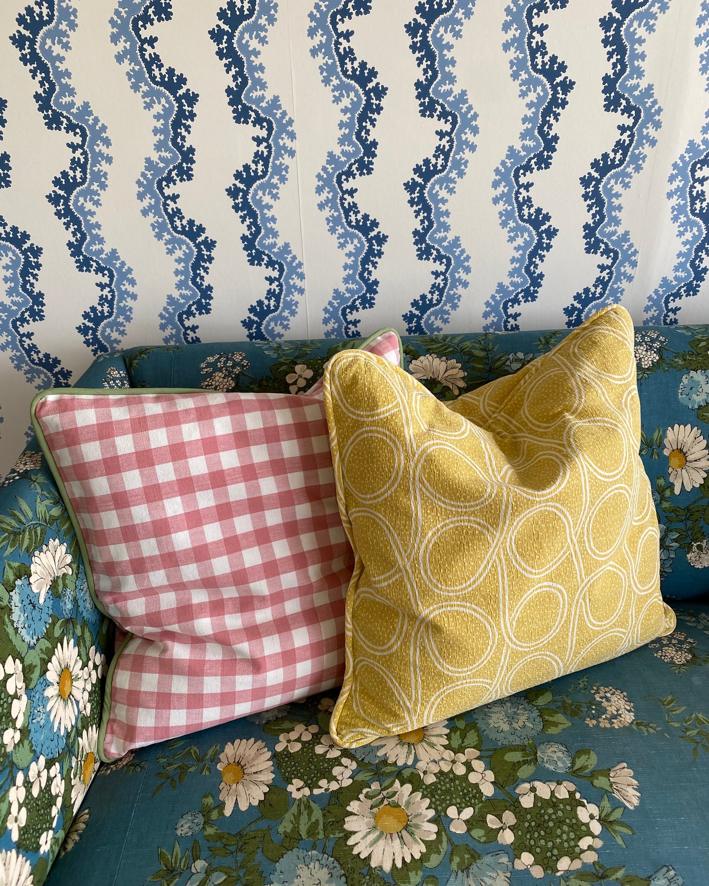 Cushion in Rare Josef Frank Print