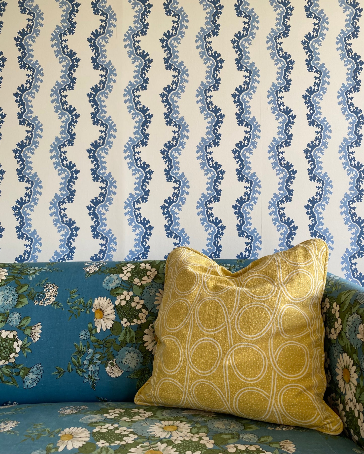 Cushion in Rare Josef Frank Print