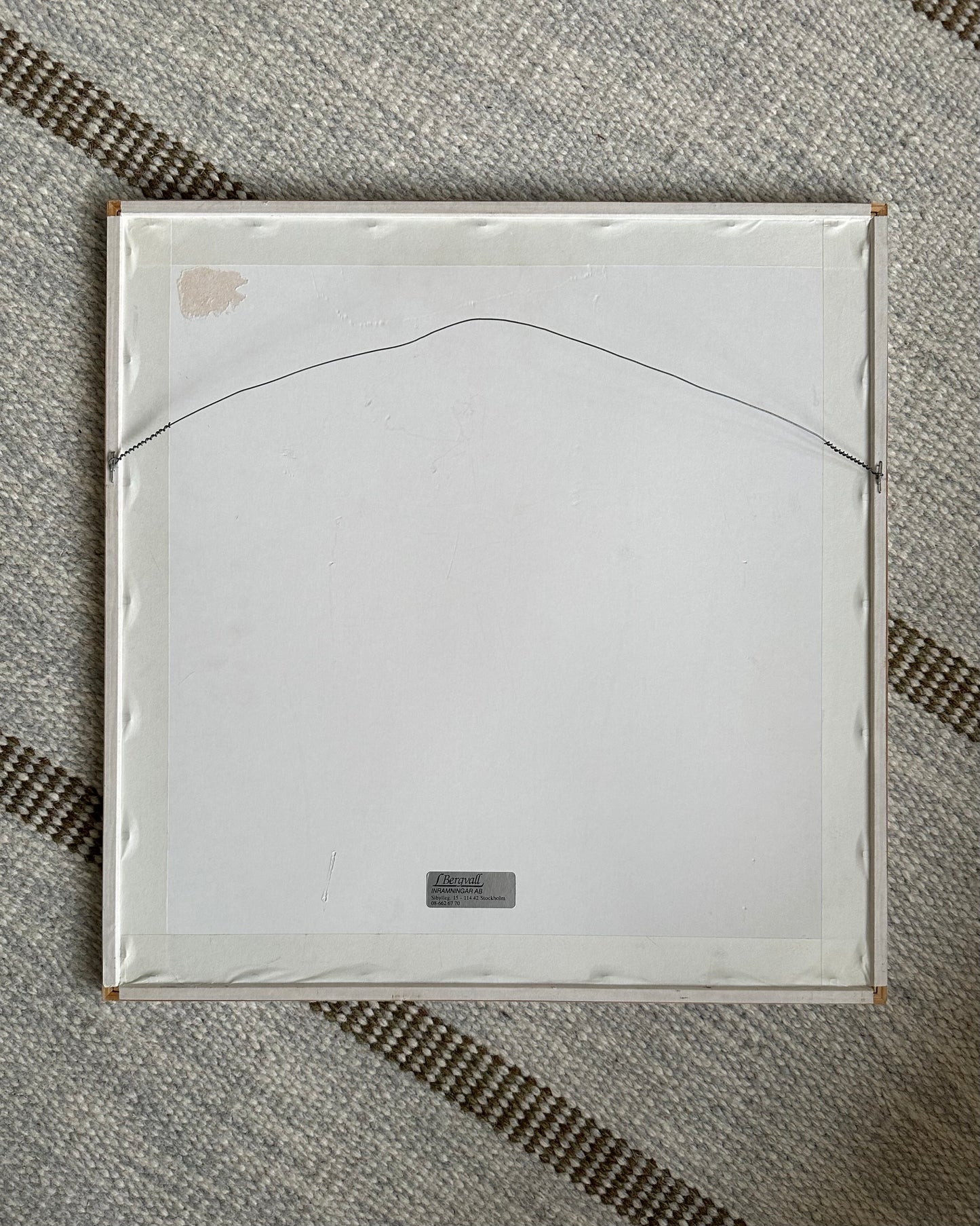Framed Lithograph