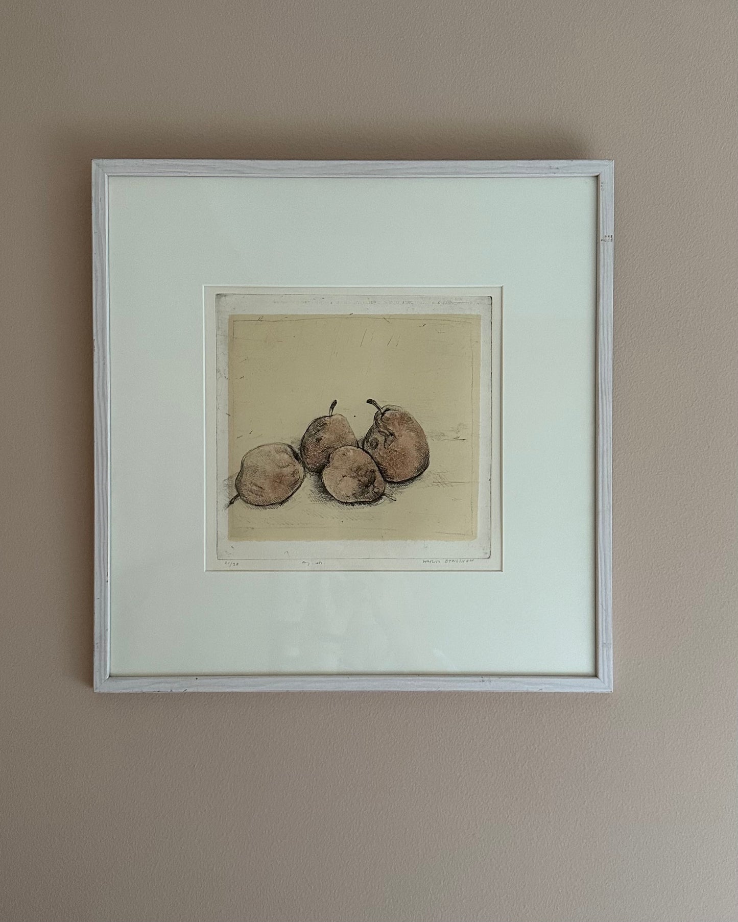 Framed Lithograph