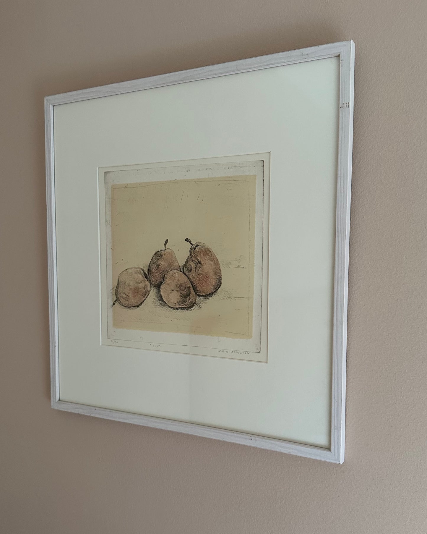 Framed Lithograph