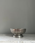 Load image into Gallery viewer, Decorative 1930s Pewter Footed Bowl