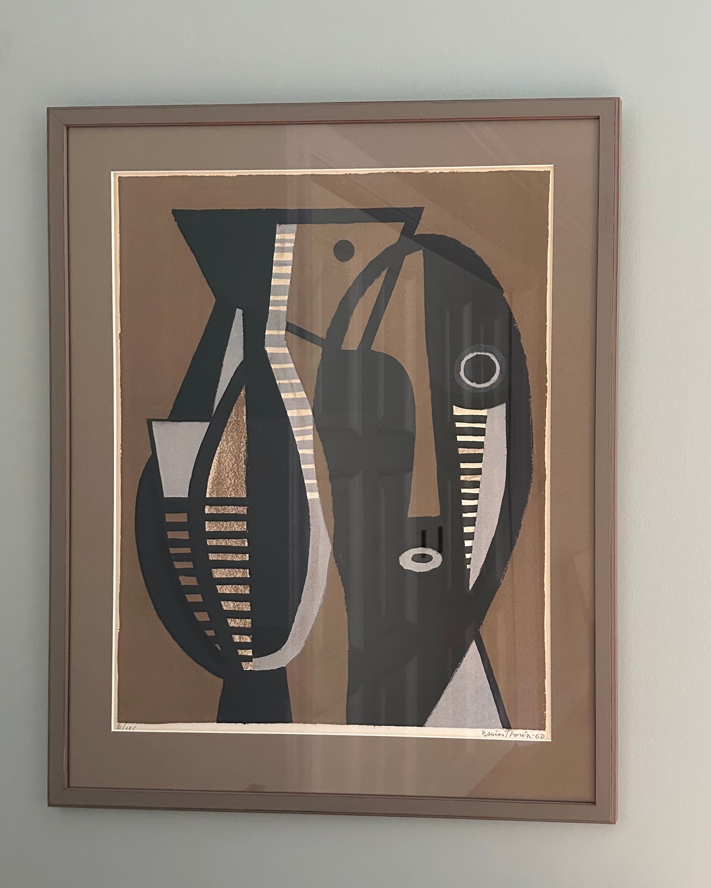 Framed Lithograph