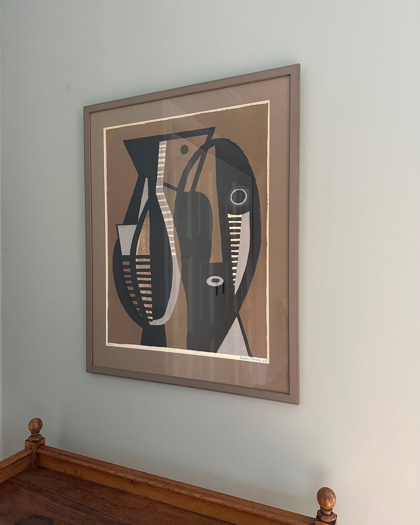 Framed Lithograph