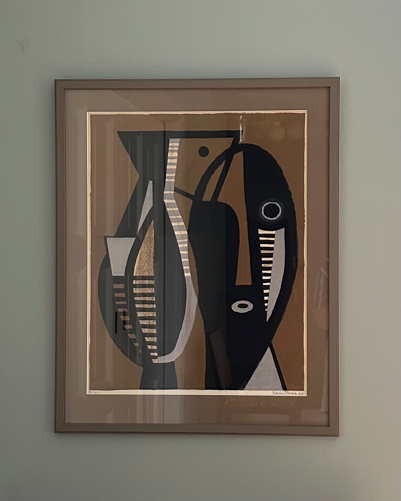 Framed Lithograph