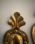 Load image into Gallery viewer, Pair of Brass Wall Sconces