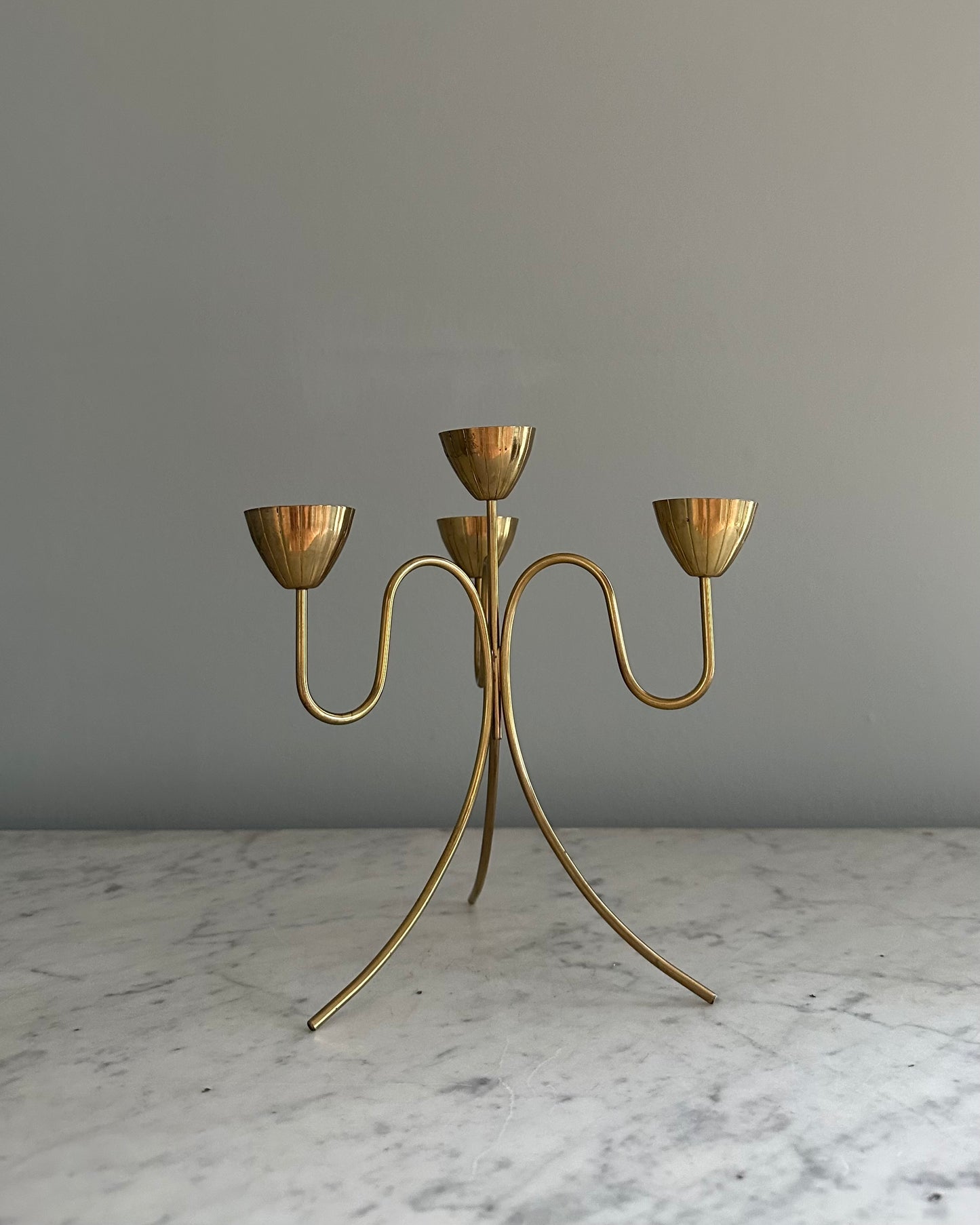 Brass Candle Holder, Ystad-Metall