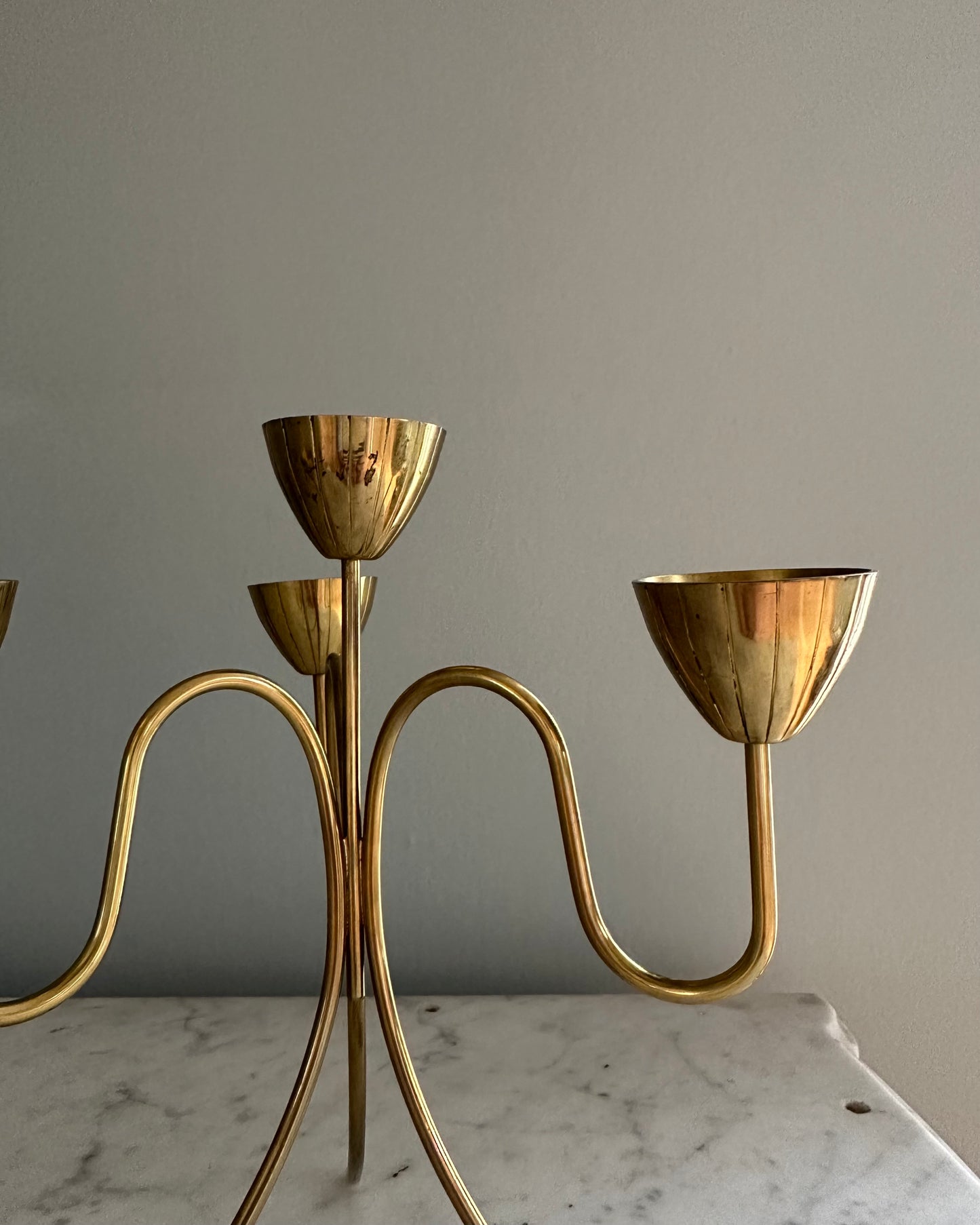 Brass Candle Holder, Ystad-Metall