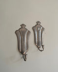 Load image into Gallery viewer, Pair of Pewter Wall Sconces